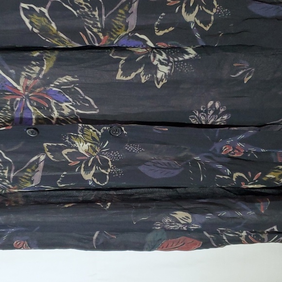 Wilfred sheer dress. Button Up. - Picture 2 of 7